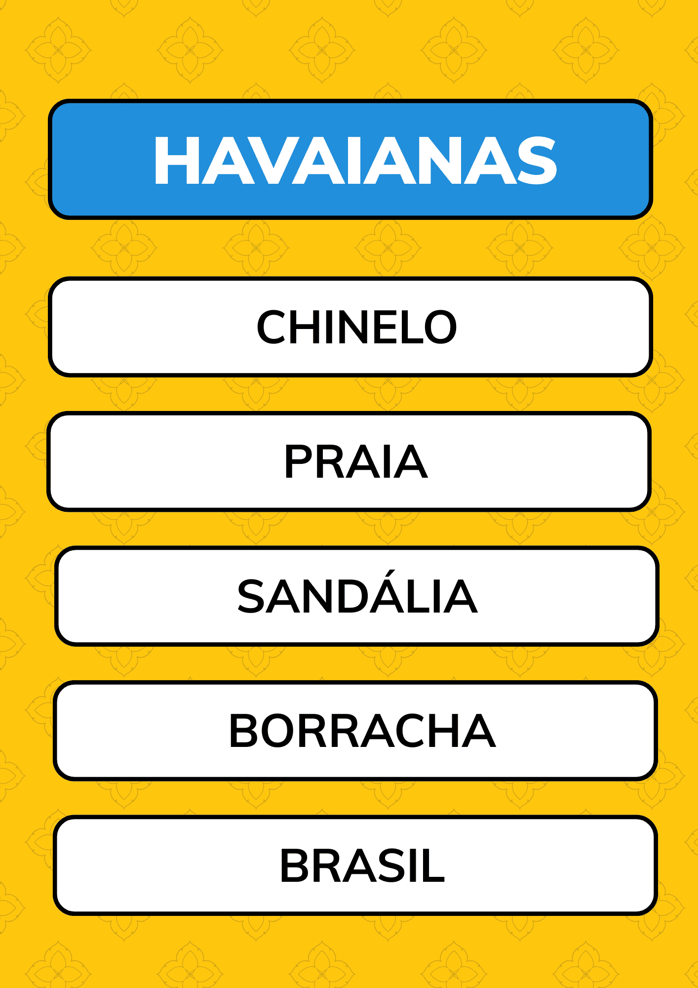 Template Jogo Não Pode