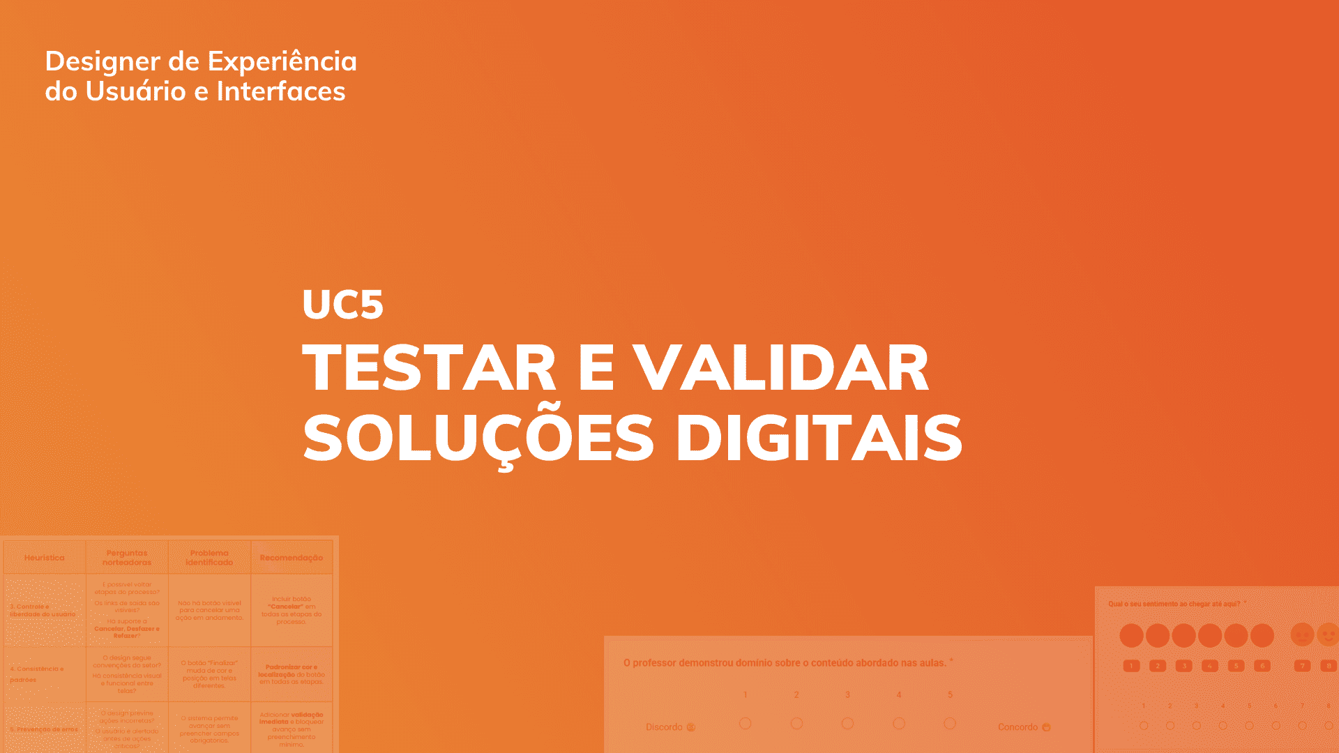 UC5: Testes e validções digitais